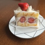 巴裡 小川軒 - イチゴのショートケーキ　680円