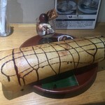 ケララキッチン - どうやっても手がチョコまみれになるチョコレートドーサ(ちなみにチョコレートソースがたれるのでテーブルもチョコまみれになります)