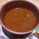 ケララキッチン - 味変用カレースープで更に美味しく