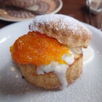 喫茶 アルト - ホットビスケット自家製せとかジャム