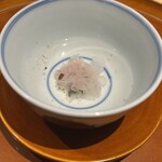 銀座 しのはら - 食前酒（桜）