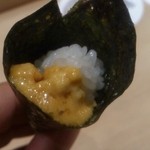 鮨　縁 - 瀬戸内海の雲丹手巻き