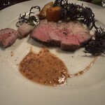 9 nove - カットして頂く、ピンク色が綺麗だ♪