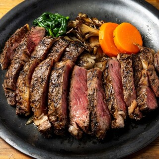 肉料理の贅を尽くす◆選べる黒毛和牛とあか毛和牛ロース