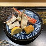 銀座 蟹 あかつき - 