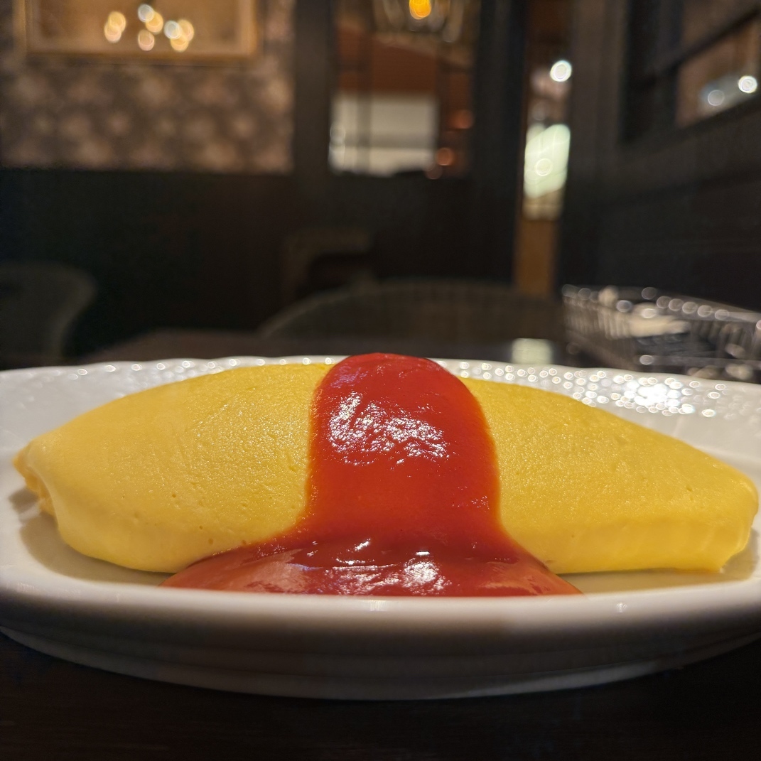 【待望★】 写真 : サロン 卵と私 近鉄上本町店 - 大阪上本町/オムライス 語学・辞書・学習参考書