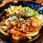 ヨコクラうどん - なめこおろしぶっかけ 薬味たっぷり