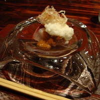 賛否両論 - カンパチのごま醤油がけ