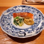 吉い - 金目鯛の焼き物とふきのとう味噌