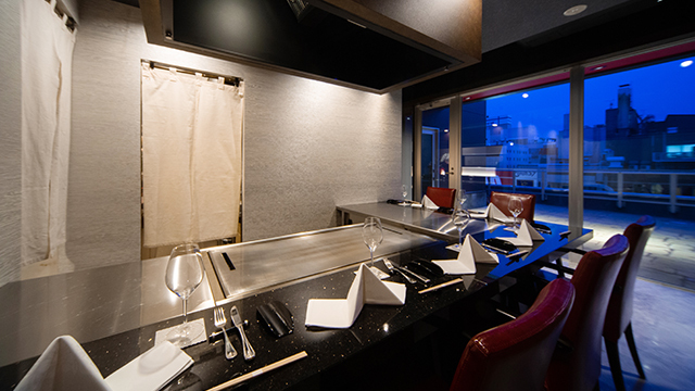 鉄板ステーキ KIKUZEN - 旭川（鉄板焼き）の写真