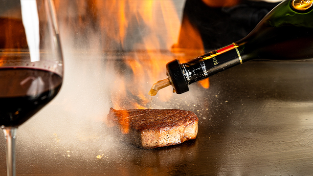 鉄板ステーキ KIKUZEN - 旭川（鉄板焼き）の写真