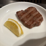 ビーフキッチン - 牛タン焼き上がり後