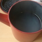 城山東家 - 蕎麦湯