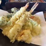 そば処 倉乃  - 天ぷらは、品数多くてお得
