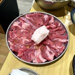 生ラムジンギスカン めいごる 三郷店 - 生ラム。