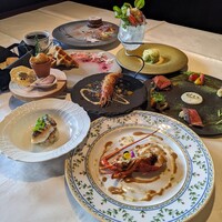 伊勢海老、松阪牛ちょっとずつコース（全約7皿）