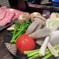 築地 すきやきの若松 - 