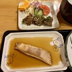佐竹旅館 - 煮付け。