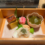 韻松亭 - 先附 よせ豆富　茶碗蒸し