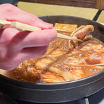 韻松亭 - 鍋 鳥すき焼