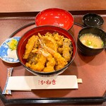 かねき - 特製天丼　1800円税込