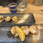 串焼Dining とり吟 - エビ串焼き　２種