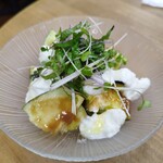 Viva okei ワインショップ＆イタリアン - 水茄子とモッツァレラチーズサラダ900円