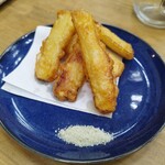 Viva okei ワインショップ＆イタリアン - 筍のフリット～山椒塩～850円