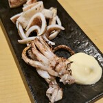 EAT BOX - 県産イカ丸々一夜干し炙り1100円