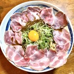 虎一番 - 出しカレーラーメン ミニライス付+チャーシュー