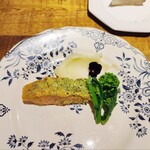 MYRTEN - 桜鱒の香草パン粉焼き