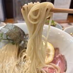 ユナイテッド ヌードル アメノオト - 味玉昆布水つけめん