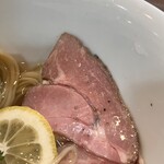 ユナイテッド ヌードル アメノオト - 味玉昆布水つけめん醤油