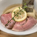 ユナイテッド ヌードル アメノオト - 味玉昆布水つけめん