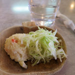 ヨコイ 住吉本店 - ランチについてくるサラダ