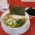 家系ラーメンぱんちっ - 料理写真:ラーメン(薬味ねぎ、黒ばらのり)