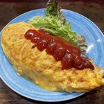 春駒 - 納豆オムレツ