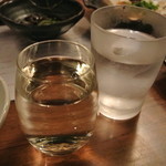 Nihonshu Kafe Ando Soba Yuushuan - 誘酒庵・グラス(2014.05)