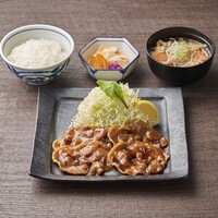 『甘い誘惑』生姜焼き膳（1日20食限定）