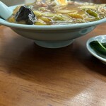 ますや - 横からの中華丼～熱々です꒰՞ °ᗝ°՞꒱.ᐟ.ᐟ