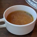銀次郎 - セットのスープ♪