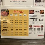 精肉・卸の肉バルSanoso - メニュー（2025/4/4）