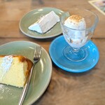 サイアム カフェ - レモンシフォン、ココナッツシフォン、ココナッツアイス