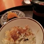 祇園つじや - 鮎釜飯