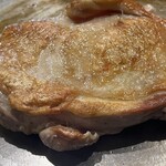 もんじゃ 鉄板 天善 - チキンステーキ