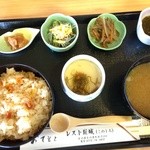 レスト斯城 - ウニご飯定食1800円
