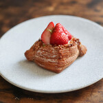 ハチパン - 料理写真:いちごのデニッシュ☆