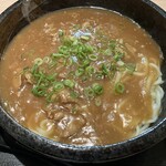武膳 - カレー餡がたっぷりかかってます