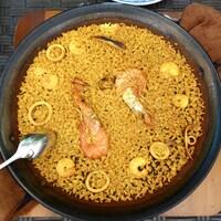 ミゲル フアニ 新宿タカシマヤ タイムズスクエア店 - 魚介パエリア（ミゲルフアニランチコース）