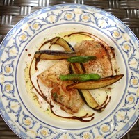 ミゲル フアニ 新宿タカシマヤ タイムズスクエア店 - 豚肩ロース肉のソテー（ミゲルフアニランチコース）